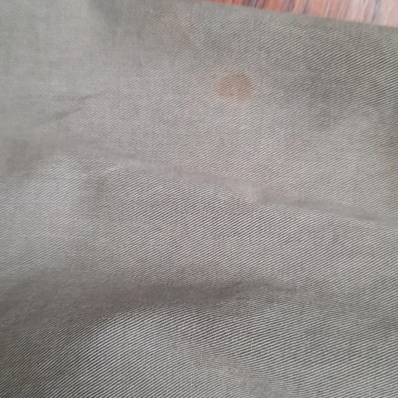 Free People Military Moto Green Lightweight Jacket - Picture 4 of 7